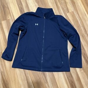 Under Armour Women's Storm Cold Gear Infrared Shield Navy Blue Jacket